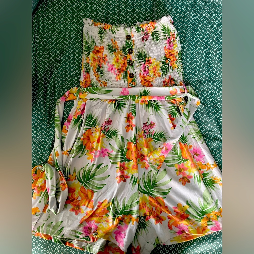 Floral romper
